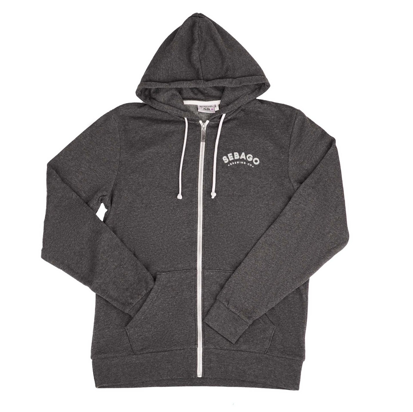 Zip-up Hoodie Charcoal
